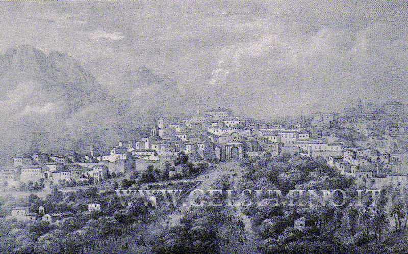 Penne: litografia del 1853